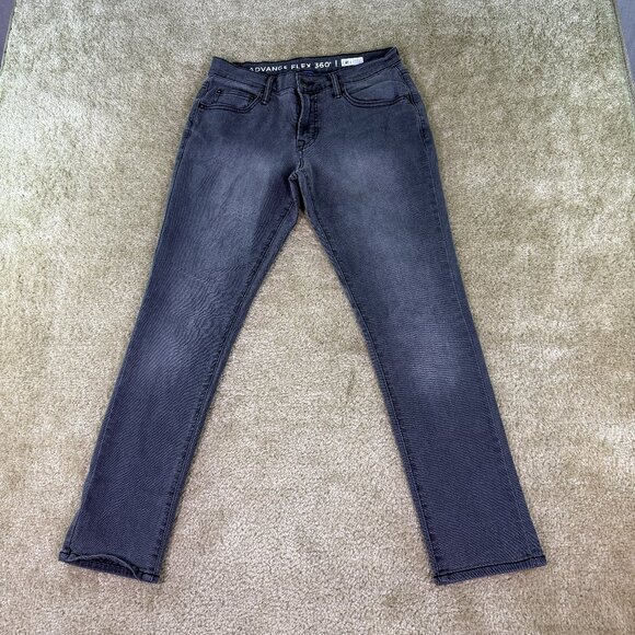 Arizona Jean Company Other - Arizona Advance Flex 360 Slim Black Gray Denim Jeans Mens 29x29 E746